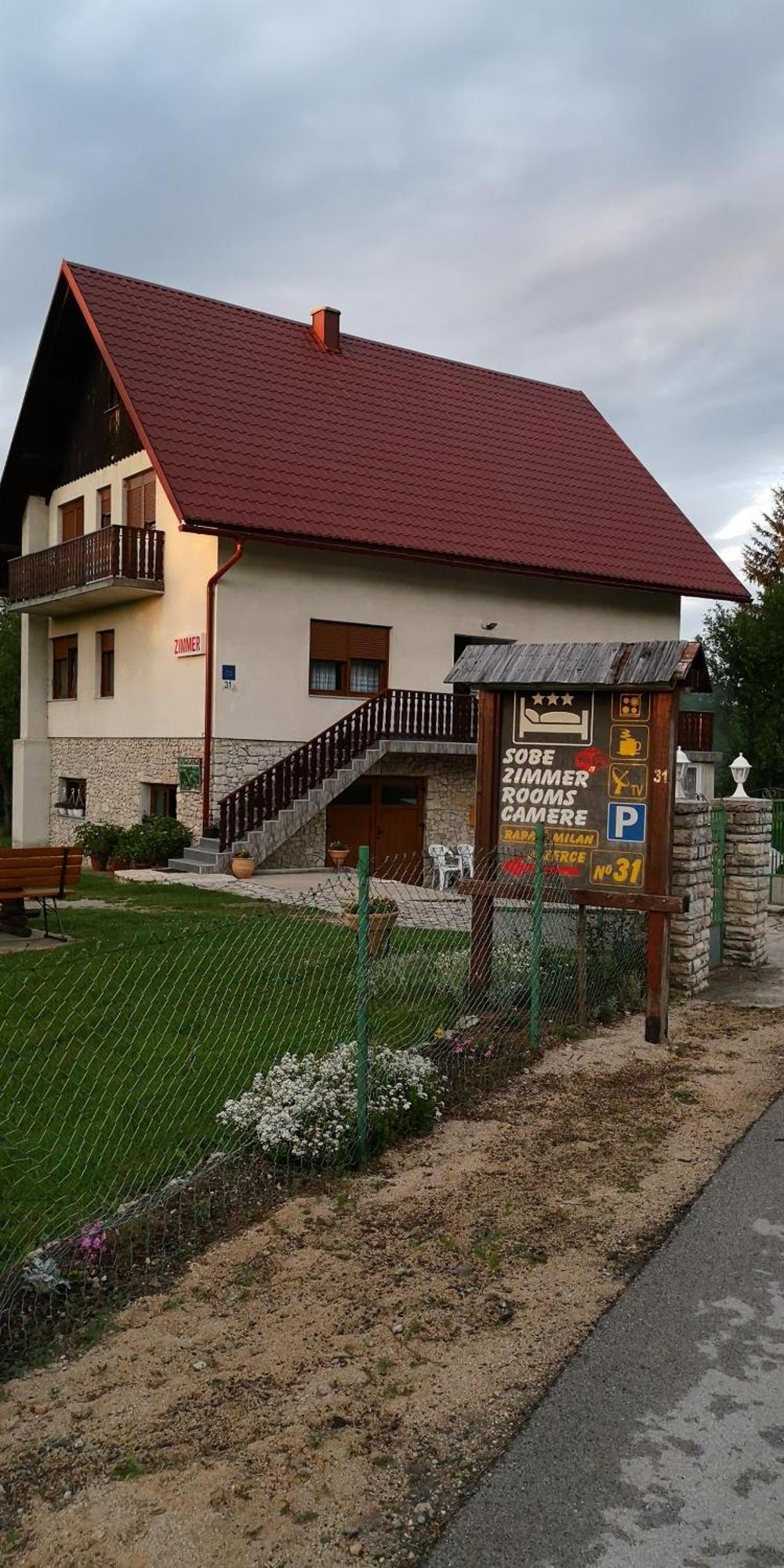 Plitvice House Milan Hotel Jezerce Exterior photo
