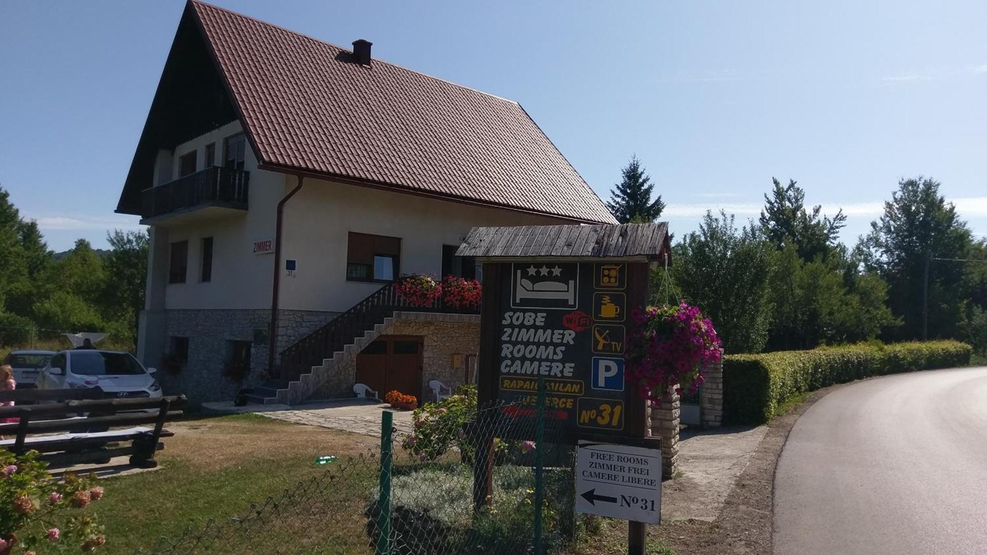 Plitvice House Milan Hotel Jezerce Exterior photo